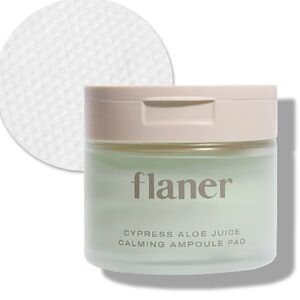 Korean Skincare Flaner Cypress Aloe Calming Toner Pads